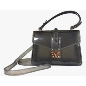 Coromay  Black See-through Game Day Event Small Crossbody Purse NWT